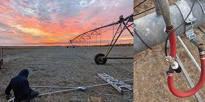 農業灌溉設備上使用的壓力變送器